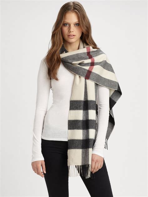 burberry cashmere blend scarf